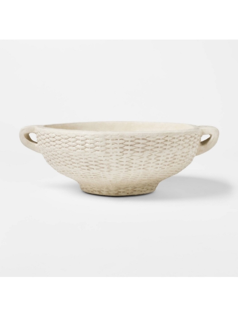 Threshold with studio McGee woven textured bowl